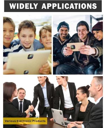 30 Pack Black Cell Phone Stickers for Smartphones Tablets Laptops & Computers - Stylish WiFi Decals for Customization - Buy Online on GoSupps.com
