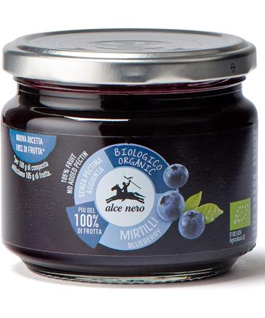 Alce Nero Organic Blueberry Compote with Organic Blueberries 270g