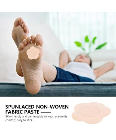 Lurrose Corn Cushions Toe Pad - Self Adhesive Callus Pads for Foot Care - 100pcs 8x8cm Beige - Buy Online on GoSupps.com