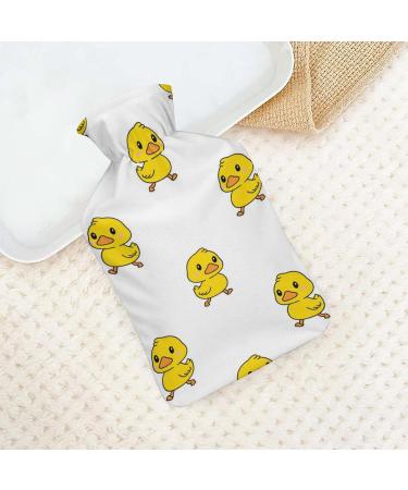 Loving Duck Hot Water Bottle with Plush Cover | Hand Warmer for Adults & Children | 26.5x15.3cm - International Shipping Available - Buy Online on GoSupps.com