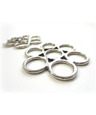 PS Horse Article Set - Bitless Bridle with Flower Silver Design | Real Sheepskin & Silver Fittings | International Shipping Available - Buy Online on GoSupps.com