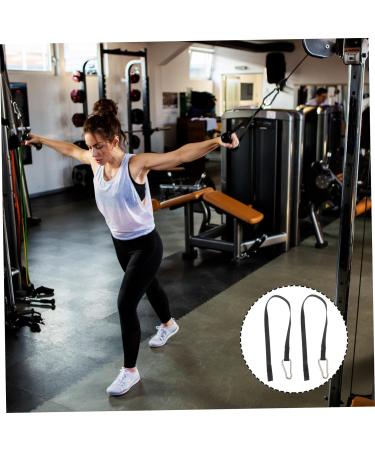 Gym Extension Belt Set - Heavy Arm Workout Equipment for Triceps Rope Cable Machine Accessory - Buy Online on GoSupps.com