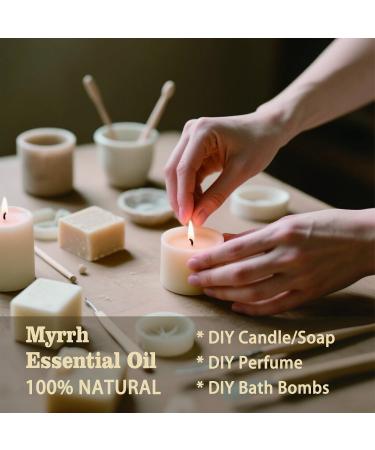 Lavender & Myrrh Sacred Balance Essential Oils Set 16oz & 8oz Pure Natural Scent for Diffusers Spiritual Wellness Meditation Aromatherapy & Holistic Gift Set - Buy Online on GoSupps.com