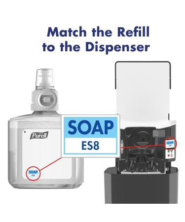 PURELL HEALTHY SOAP Ultra Mild Foam 1200 mL Refills for ES8 Dispenser, Clean Fresh Fragrance, Pack of 2 - GOJO Inc - Buy Online on GoSupps.com