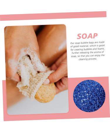 Healeved 16 Pcs Soap Bag Foaming Net Soap Saver Pouches Sisal Soap with Drawstrings Soap Nylon - Buy Online on GoSupps.com