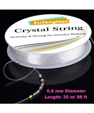 EuTengHao 13200Pcs Glass Seed Beads Kit with Clear String - DIY Bracelet & Necklace Crafting Supplies (3mm, 24 Colors) - Light Color - Buy Online on GoSupps.com