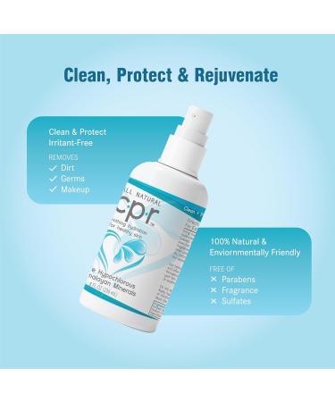 Think Smarter Products CPR Hydrating Facial Mist with Hypochlorous Acid Soothing Skin Care Solution for Hydration and Acne Breakouts Hypoallergenic Suitable for All Skin Types 8 fl oz (236mL) - Buy Online on GoSupps.com