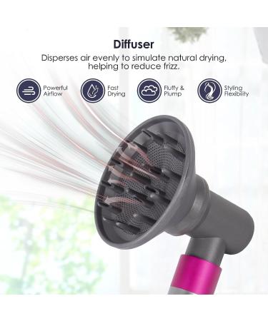 XFLYP Diffuser and Adaptor: Transform Dyson Airwrap into Hair Dryer - HS01 HS03 HS05 Attachment - Buy Online on GoSupps.com