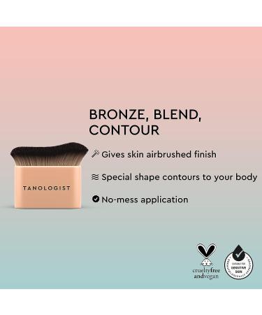 Tanologist Blending Brush - Vegan Body Brush for Flawless Self Tan Application - Buy Online on GoSupps.com