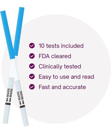 Natural Cycles Pregnancy Tests - 10 Pack | Over 99% Accurate Results in Minutes - Buy Online on GoSupps.com
