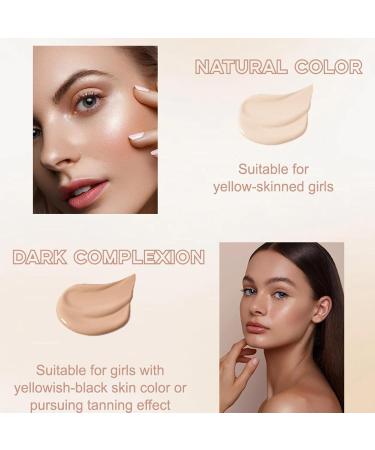 BB Cream - BB Cushion Cream Sweat Resistant & Renews Your Skin | Moisturizing Face Makeup Base with Air Cushion Water-Proof Moisturizing Concealer for - Buy Online on GoSupps.com