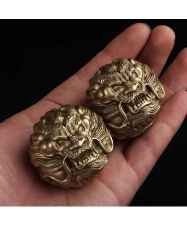 Unbist Stress Ball & Baoding Balls - Chinese Style Hand Exercise & Massage Balls - 2 Piece Set - Buy Online on GoSupps.com