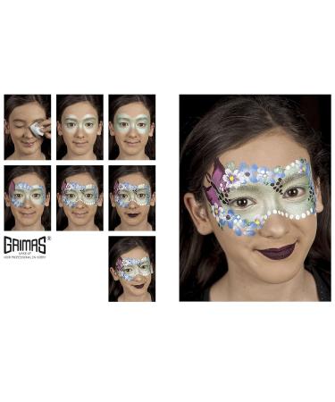 Grimas Water-Make-up 15ml - White 001 | Professional Quick-Drying Face & Body Color for Carnival & Halloween - Gentle on Skin - Buy Online on GoSupps.com