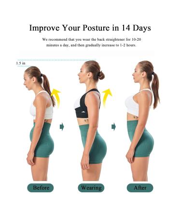 Back Holder Posture Corrector - Adjustable Brace for Pain Relief & Improved Posture | Women & Men - Buy Online on GoSupps.com