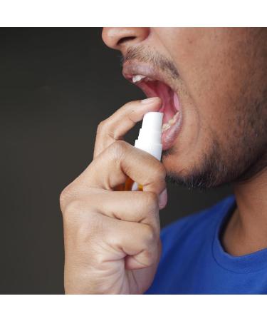 DOLODENT Maximum Strength Oral Pain Relief Spray, 0.5 fl oz - 20% Benzocaine Mouth Spray - Fast Pain Relief for Mouth Sores, Sore Gums, Braces & Denture Irritation - Buy Online on GoSupps.com