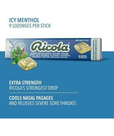 Ricola Stick - Extra Strength Icy Menthol - Buy Online on GoSupps.com