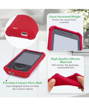 Buy Dexcom G7 Deer Silicone Shockproof Case with AirTag - Protective Cover for G7 Receiver - YouShares (Red) - Buy Online on GoSupps.com