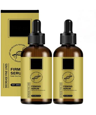 JASUBAI Anti-Wrinkle Firming Serum Firming Essence & Anti-Wrinkle Reduce Fine Lines Hyaluronic Acid Deep Hydration Moisturizing Firming Face Serum (2 Pcs)