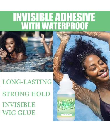 Lace Wig Glue Waterproof Lace Glue For Lace Front Wig Glue Ultra Hold Hair Bonding Glue For Invisible Front Hair Replacement For Lace Hairpiece Wigs Professional Hair Extension Glue - Buy Online on GoSupps.com
