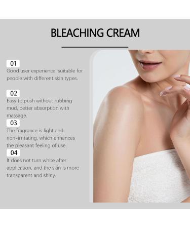  Rubu22a Set of 2 lightening creams for face and body whitening cream for underarms knees elbows sensitive and private areas - Buy Online on GoSupps.com