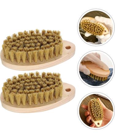 Home Shoes Brushes 2Pcs Multi-use Clothes Shoes Brushes Household Laundry Shoes Brushes Bathroom Tool Brush Onecolor - Buy Online on GoSupps.com