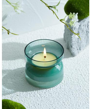 Scented Candles - Oz Natural Soy Wax with Essential Oils | 30 Hours Aromatherapy Candle in Curved Glass Jar | Perfect Christmas & Birthday Gifts for Women & Moms - Buy Online on GoSupps.com