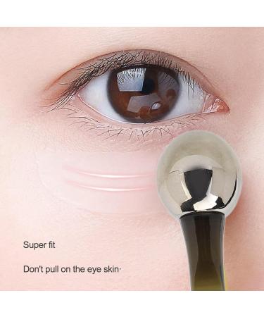 Sonew 2Pcs Eye Cream Applicator Zinc Alloy Roller Balls Cream Scoop Eye Care Applicator Wand Stick for Depuffer Massage Reduction - Buy Online on GoSupps.com