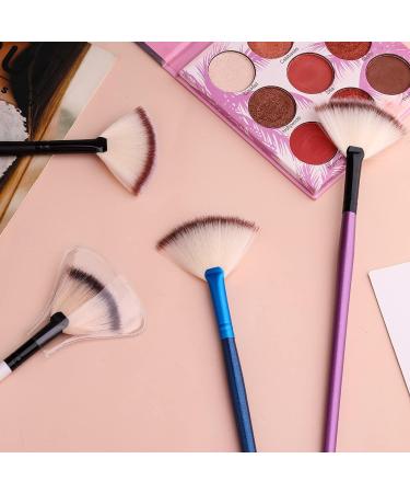 SAVITA 4Pcs Fan Brushes Fan Mask Brush Soft Facial Brushes Tools Facial Mask Applicator Brush Face Mask Brushes Makeup Brushes for Peel Sleeping Mask Mud Mask Makeup(Multi Colors) 20.5cm/8 inches multi colors - Buy Online on GoSupps.com