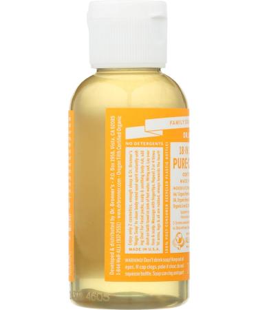 Buy Dr. Bronner's Citrus Castile Soap 2 FZ - Organic Versatile & Eco-Friendly - International Shipping Available - Buy Online on GoSupps.com
