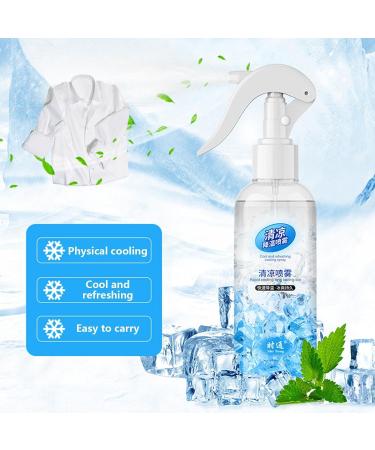 Lesunbak Cooling Spray for Body Cooling Face Mist Soothing and Protective 100ml Spray for Face and Body Summer Cooling Accessories to Keep Cool in the Heat - Buy Online on GoSupps.com