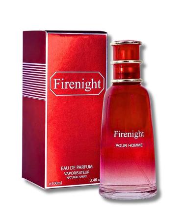 FIRENIGHT EAU DE PARFUM FOR MEN 3.4 FL. Oz Amber Spicy fragrance for men. - Buy Online on GoSupps.com
