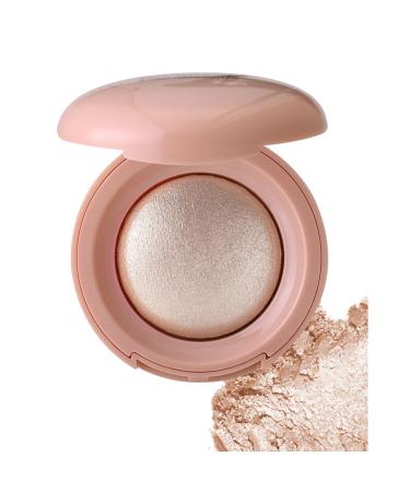 Qixfyze Bloom Up Baked Highlighting Blush Soft Luminous Pinch Powder Blush Natural Finish Buildable Color Contour Highlight Blush Long Lasting and Lightweight for All Skin Tones04