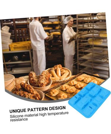 PRETYZOOM Cake Mold Kids Baking Molds Silicone Candy Trays Cake Stencil Pastry Muffin Molds Cookie Stencils Silicone Molds Chocolate Baking Mold Bakeware Paper Cup Silica Gel - Buy Online on GoSupps.com
