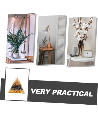 Crystal Ball Pyramid Ornament | Unique Resin Crafts & Desktop Decor - International Shipping - Buy Online on GoSupps.com
