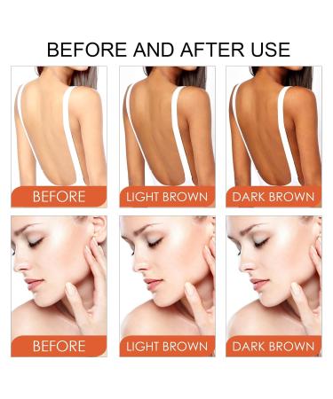 BAYUELSWU Luxury Intensive Tanning Gel Soft Brown Natural Tanning Accelerator Cream Gel Achieve Natural Tan Skin - Buy Online on GoSupps.com
