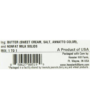 Hoosier Hill Farm Real Butter Powder - 1 lb | Rich & Creamy Flavor for Baking - Buy Online on GoSupps.com
