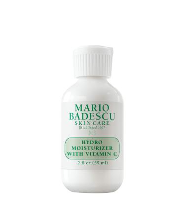 Mario Badescu Hydro Moisturizer With Vitamin C for Combination Sensitive Skin | Lightweight Face Cream with Vitamin C 2 Fl Oz - Buy Online on GoSupps.com