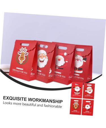 VILLFUL 12pcs Christmas Bag Candy Bags Business Xmas Bags Christmas Cartoon Bags Large Christmas Bag - Buy Online on GoSupps.com