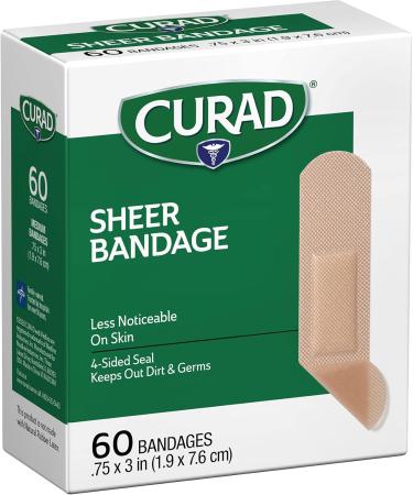 Curad Sheer Bandages - Assorted Sizes (Pack of 4) - Buy Online on GoSupps.com