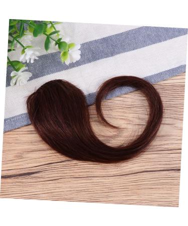 MAGICLULU Woman Fake Bang Hair Clip Front Extensions Hair Clips for Girl Hair Clips Forehead Hair Extensions Flat Hair Fringe Hair Clips for Bangs Fringe Bangs Fake Hair One Piece Wig 8.00X5.00X0.60CM As Shown - Buy Online on GoSupps.com