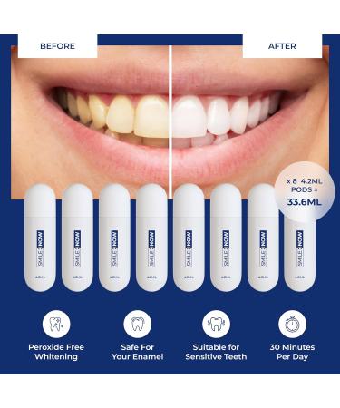 Teeth Whitening Gel Pod Refills - 6 x 4.2ml for Brighter Smile - Buy Online on GoSupps.com