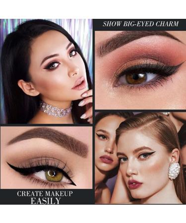 Natural Black Eyeliner Cream Waterproof Matte Quick Dry Eyeliner Eyeliner Gel Stick Makeup Eye-Liners for Women Girls Matte Black Eye-Liner Pencil Eyeliner Pen Black Eyeliner Pencil(01#(silver)) - Buy Online on GoSupps.com