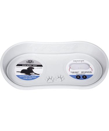 Petmaker 8.5-Inch Tall Dog Bowl Stand with Splash Guard for Large Dogs and Cats - Buy Online on GoSupps.com