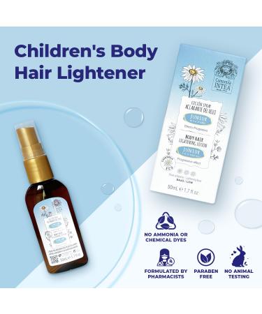 Camomila Intea Junior Hair Lightener for Kids - Bottle Spray with Natural Chamomile Extract - Paraben and Ammonia FREE 1.7 oz (50 ml) - Buy Online on GoSupps.com