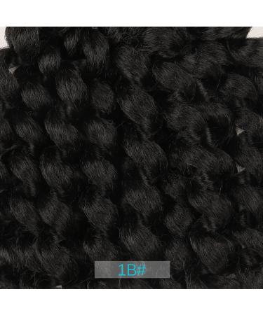 Xtrend Hair 8 Inch Wand Curl Twist Braids Crochet Curly Hair Extension 1B 5 Packs/Lot - Buy Online on GoSupps.com