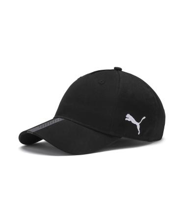 PUMA Unisex LIGA CAP Cap Black (Puma Black) One Size Plain