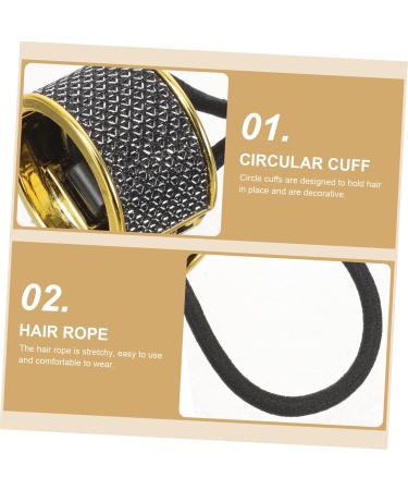 Beavorty 6 Sets metal ponytail holder ponytail holder cuff Womens hair Cuff Wrap metal hair ties circle mental hair ties circle ponytail holder hair ponytail Hair Band Miss Fashion hairpin - Buy Online on GoSupps.com
