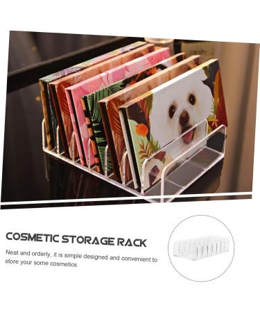 Beavorty Makeup Pallete 4 Pcs Partition Storage Display Rack Eyeshadow Organizer Plastic Purse Organizer Face Powder Acrylic Makeup Organizer 17X7X4CMx2pcs Transparentx2pcs - Buy Online on GoSupps.com