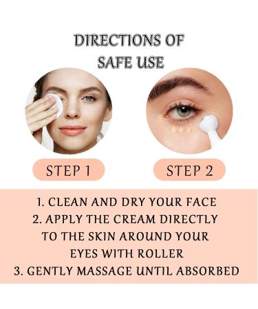 Optimized Caffeine Eye Cream | Under Eye Roller Serum for Dark Circles & Puffiness | 0.51 Fl Oz - Shop Internationally - Buy Online on GoSupps.com