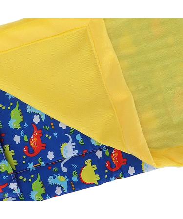 Reptile Sleeping Bag Soft Bearded Dragon Bed with Small Pillow Removable Lizard Hideout Habitat Blanket Comfortable Sleeping Bag Shelter for Bearded Dragon Leopard Gecko(Dinosaur Yellow Quilt) Dinosaur + Yellow Quilt - Buy Online on GoSupps.com